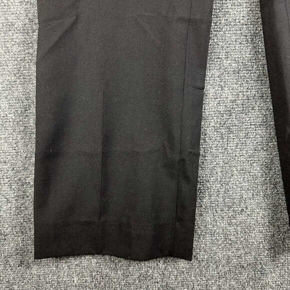 Banana Republic Pants Womens 8 Martin Fit Black Wool Stretch Lined Pockets - Picture 2 of 7